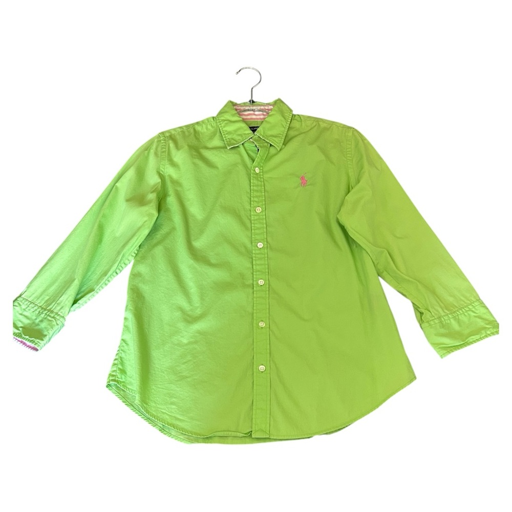 ❤️Ralph Lauren sport log button down shirt size 6